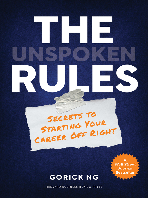 Title details for The Unspoken Rules by Gorick Ng - Available